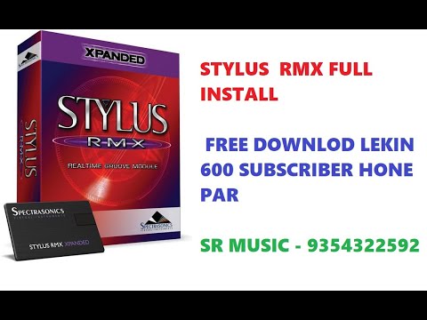 Stylus rmx free download crack